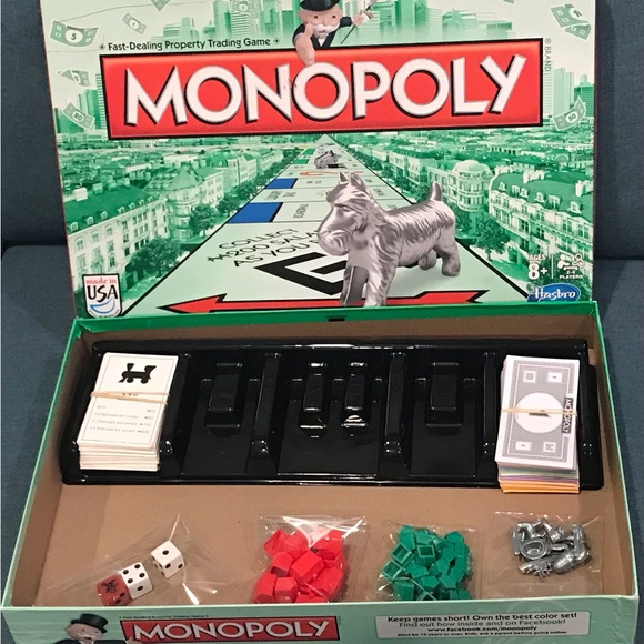 Monopoly Classic Board Game Complete Set - Picture 4 of 4